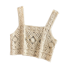 Load image into Gallery viewer, Handmade Vintage Crochet Camisole