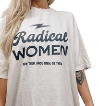 Load image into Gallery viewer, Radical Women Feminist Graphic Tee - Ivory