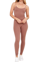 Load image into Gallery viewer, Seamless Ribbed Cami One Piece