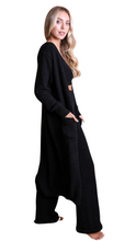 Load image into Gallery viewer, Boucle Cozy Longline Cardigan w/ Pockets