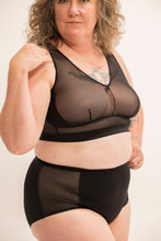 Load image into Gallery viewer, black tank bra