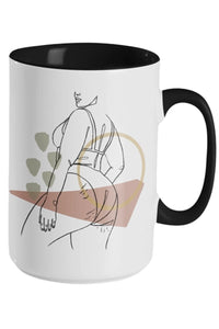 Body Positivity Art Coffee Mug