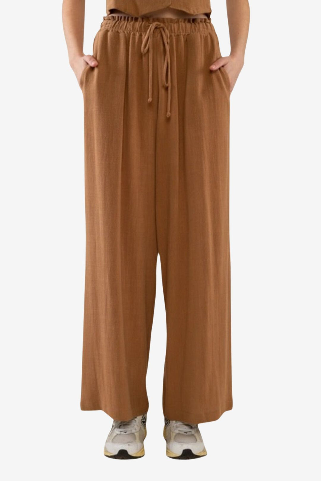 Cove Linen Pants- Wide Leg Full Length