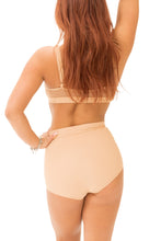 Load image into Gallery viewer, Honey high waisted, power mesh &amp; nylon underwear