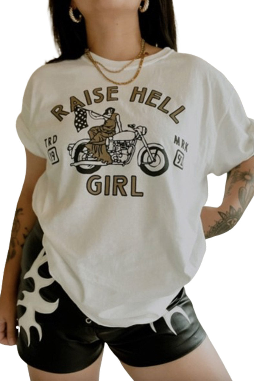 Raise Hell Motorcycle Tee